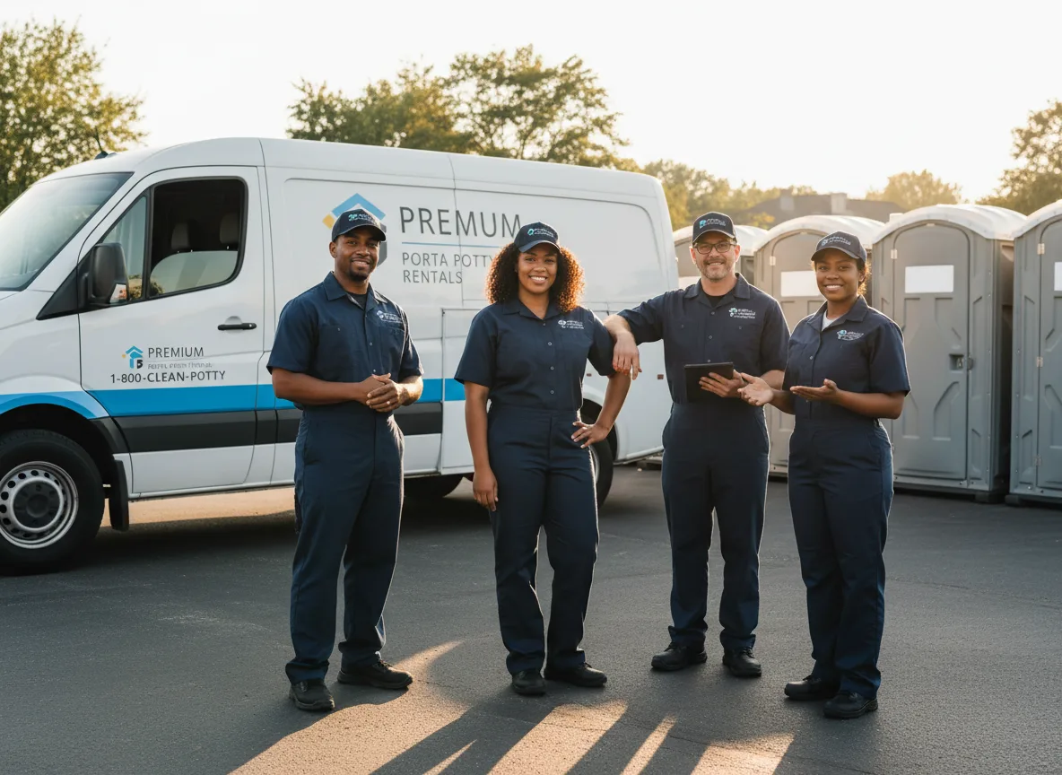 VIP Portable Toilets company in Forestville, MI